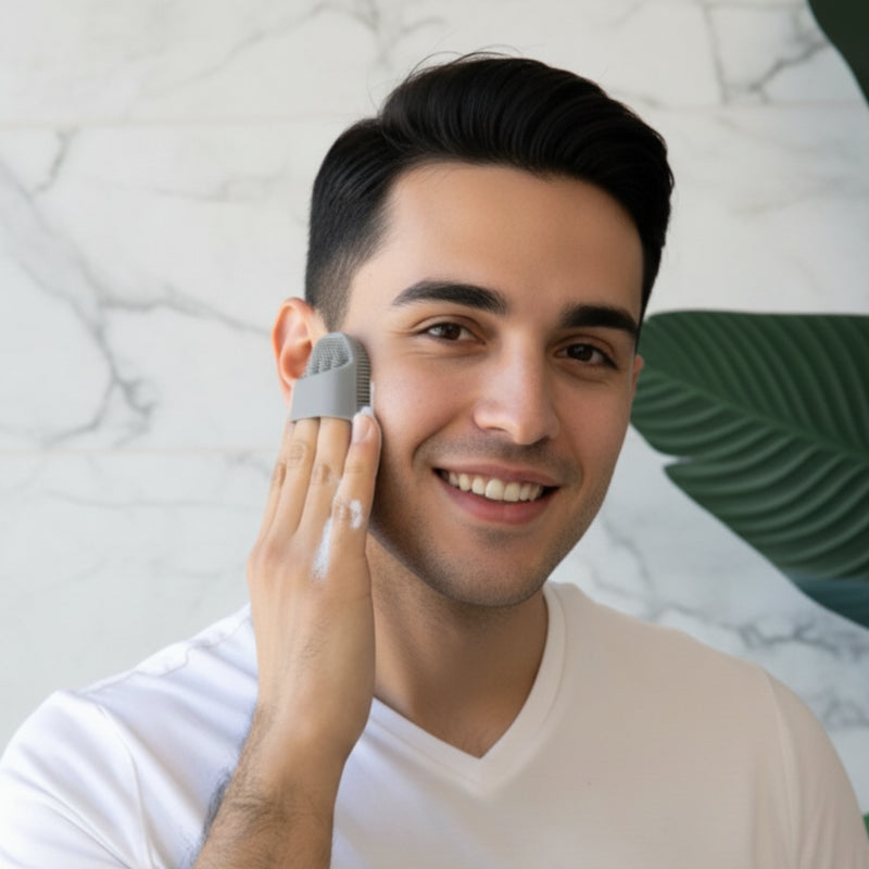 Face Scrubber Grey